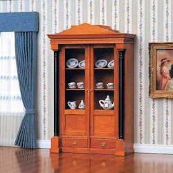 Biedermeier vitrinskåp, byggsats (40096)