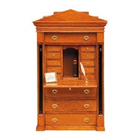 Biedermeier sekretär, byggsats (40095)
