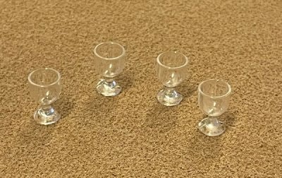 glas i plast, 4 st
