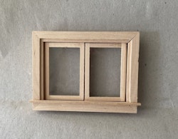 Fönster omålat ca 95 x 70 mm