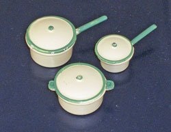 Kastrullset, gul/grön
