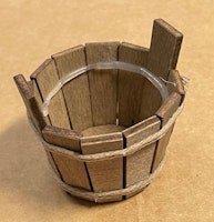 Träkorg, ribbor