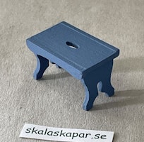 Liten pall blå