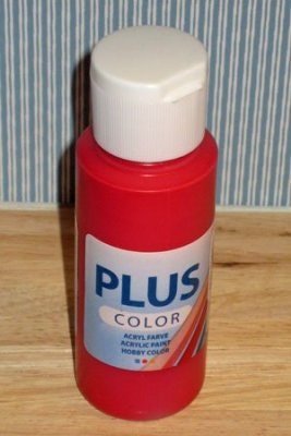 Hobbyfärg, berry red (nr 629)