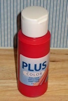 Hobbyfärg, berry red (nr 629)