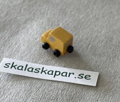 gul liten skåpbil