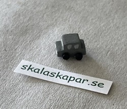 Grå liten bil