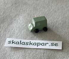 Grön liten skåpbil