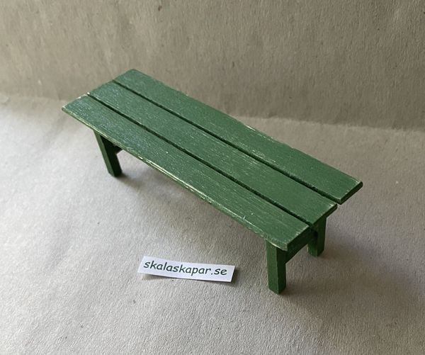 Grön bänk