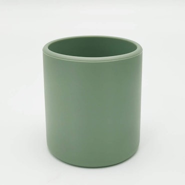 Silikon kopp grønn