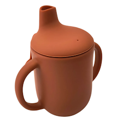 Tutekopp i silikon oransje