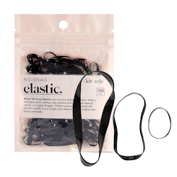 Små elastiske hårstrikk klar - 100stk / Kitsch