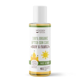 Wooden Spoon 100% Organic After Sun Care ” Baby & Family” – 100 ml
