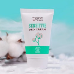 Wooden Spoon 100% Natural Deo Cream – Sensitive – 40 ml