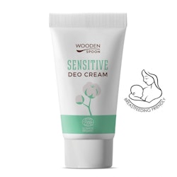 Wooden Spoon 100% Natural Deo Cream – Sensitive – 40 ml