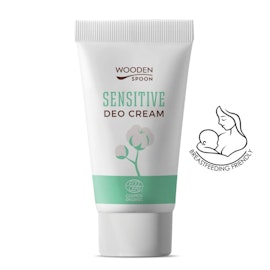 Wooden Spoon 100% Natural Deo Cream – Sensitive – 40 ml