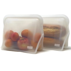 Stående silikonposer 1500ml - 2pk