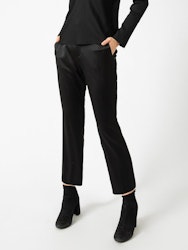 Ana Cropped Trousers Black Ahlvar Gallery