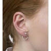 Planet Earrings Silver Syster P