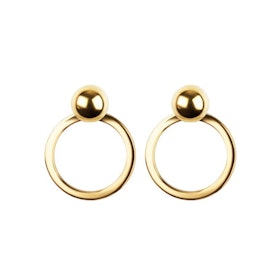 Planet Earrings Gold Syster P