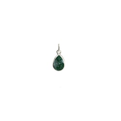 Beloved Stone Pendant Silver Green Aventurine Syster P