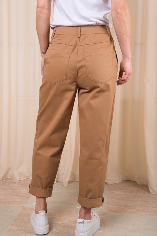 Kali Ankle Pants Tobacco Brown MSCH