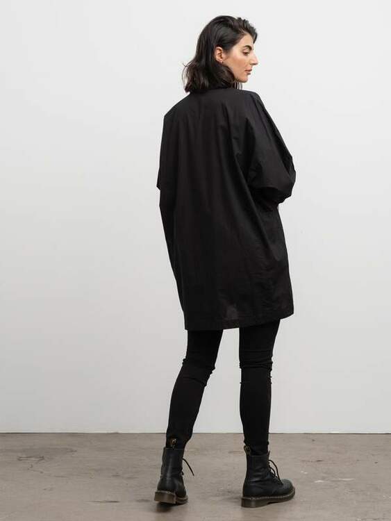 Gigi Long Shirt Black Ahlvar Gallery