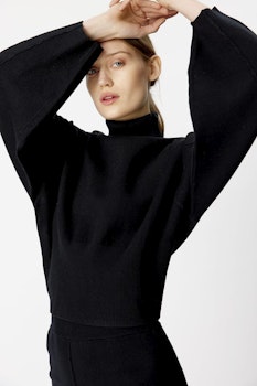 TalliGZ Stickad Pullover Black Gestuz