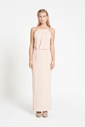 Willow Dress Long Cameo Rose Samsoe & Samsoe