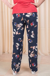 BrightonIW Pant Painted Flower Midnight InWear