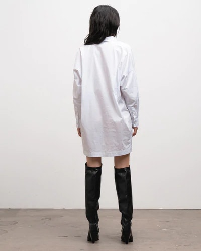 Gigi Long Shirt White Ahlvar Gallery
