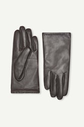 Polette Gloves Dark Brown Samsoe Samsoe