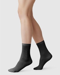 Billy Bamboo Strumpor Black Swedish Stockings