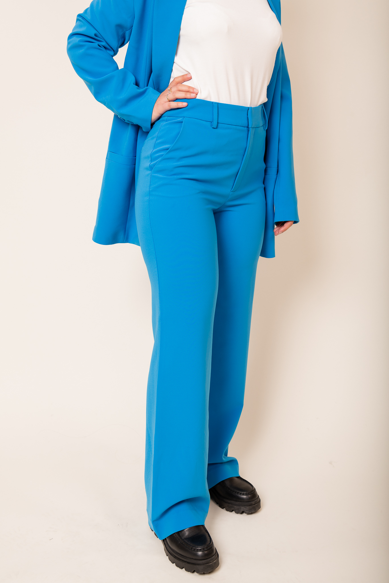 JoelleGZ Pants Suiting Directoire Blue Gestuz
