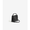 Hedda Mini Handbag Black Leather Flattered