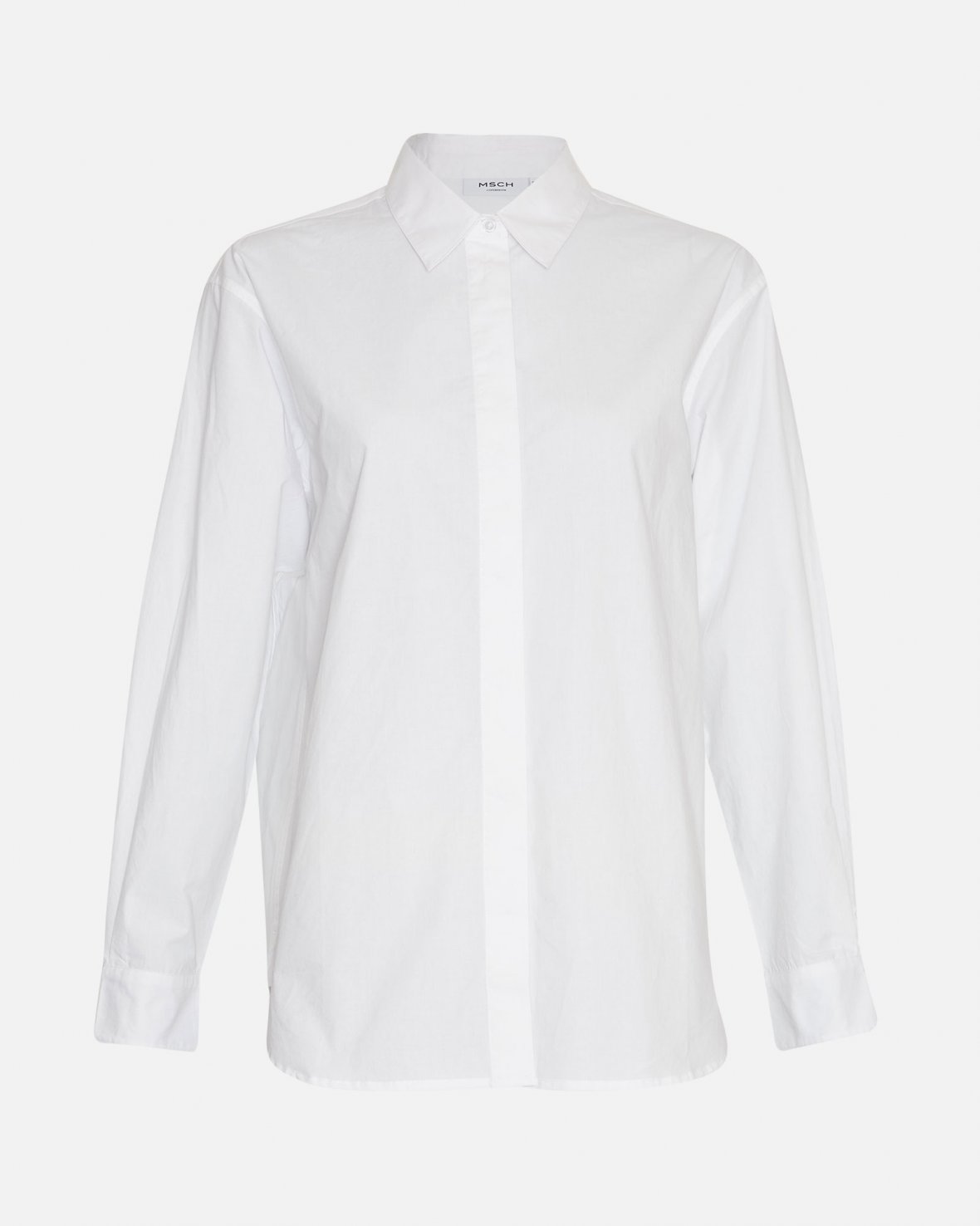 Olisa Haddis LS Shirt Bright White MSCH
