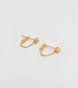 Minimalistica Solo Nova Earrings Gold Syster P