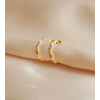 Treasure Shimmer Hoops Guld Multi Syster P