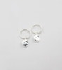 Minimalistica Hammered Earrings Silver Syster P