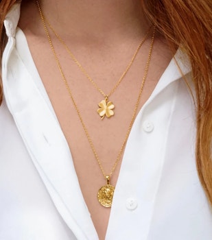 Beaches Fortune Necklace Gold Syster P