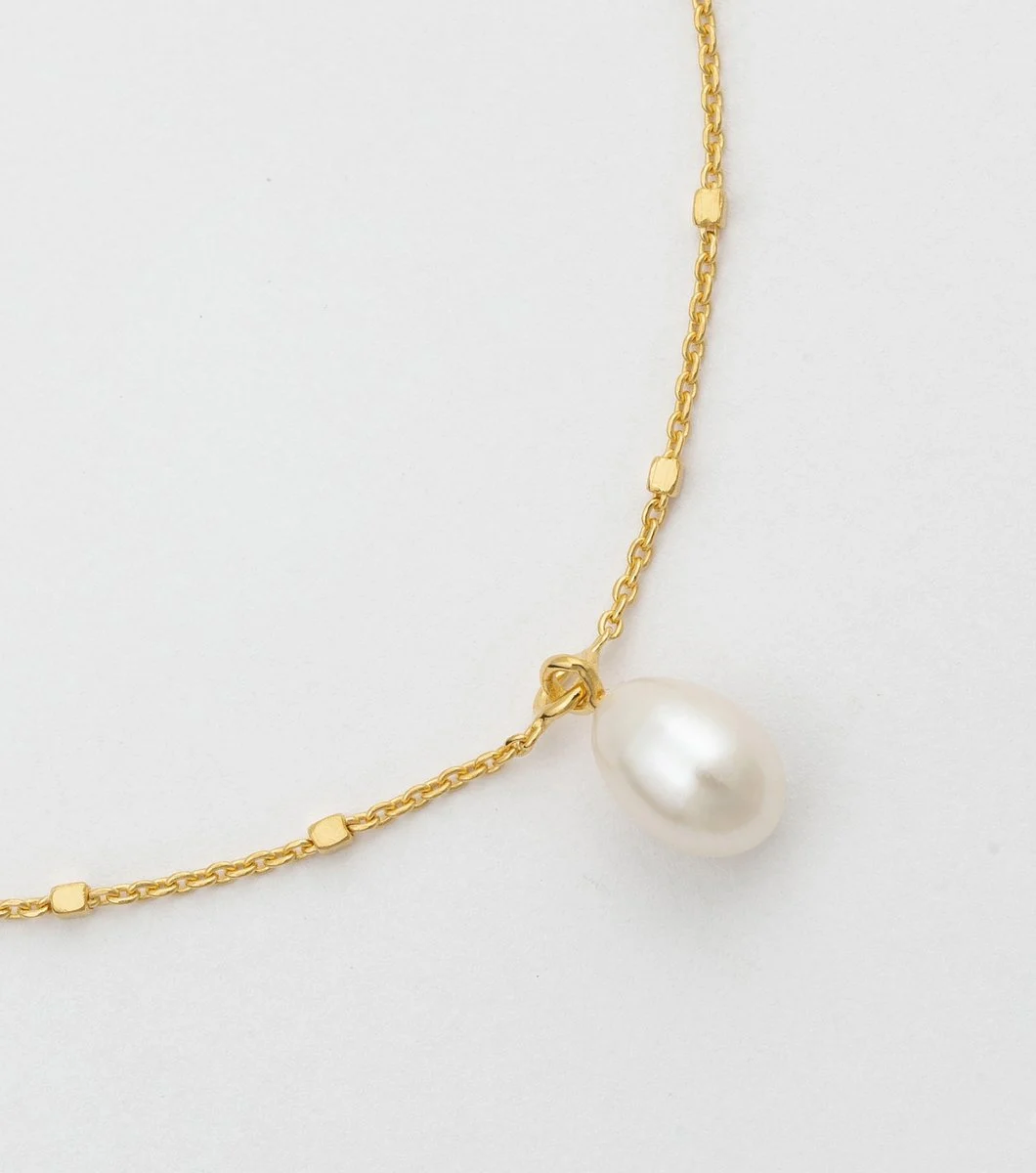Treasure Single Pearl Bracelet Gold Syster P
