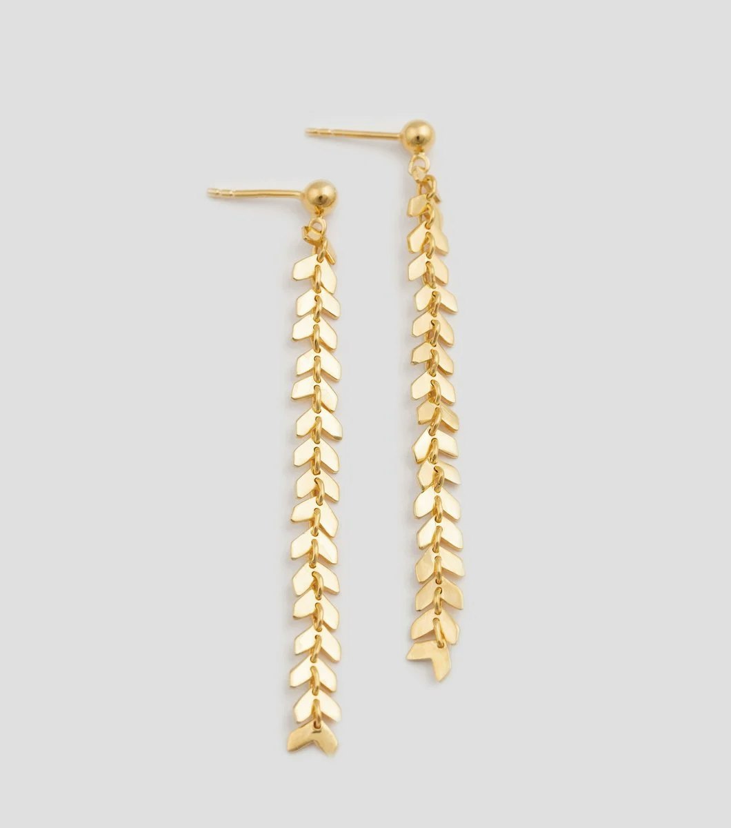 Layers Olivia Earrings Gold Syster P