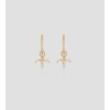 Miss Diamond Earring Gold White Topaz Syster P