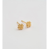 Sparkle Clover Earrings Gold Syster P