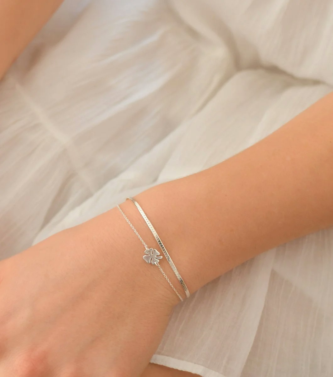 Bring Me Luck Bracelet Silver Syster P