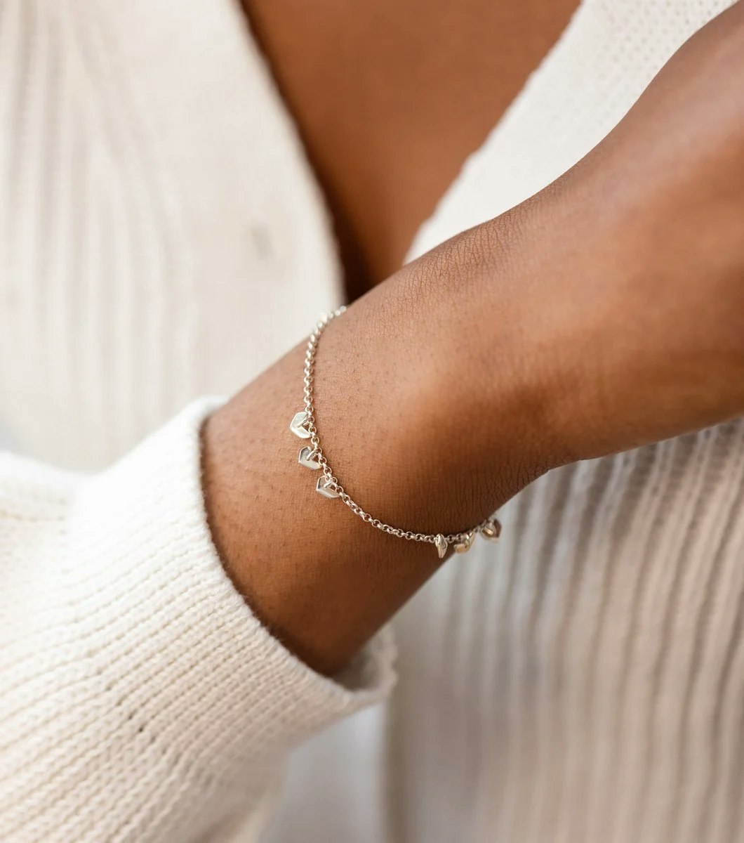 Layers Bianca Bracelet Silver Syster P