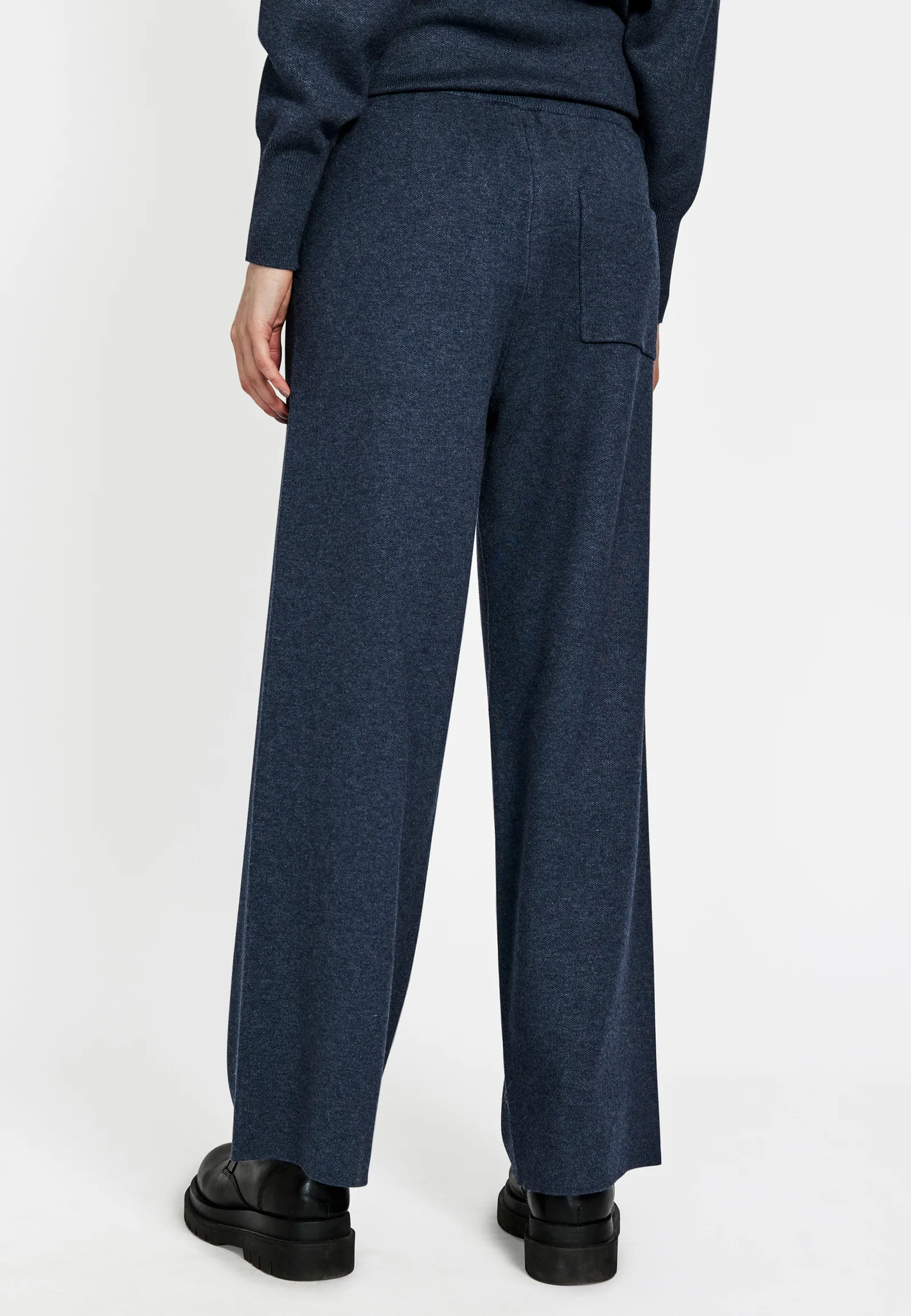 Als Pocket Knit Pants Dark Blue Norr