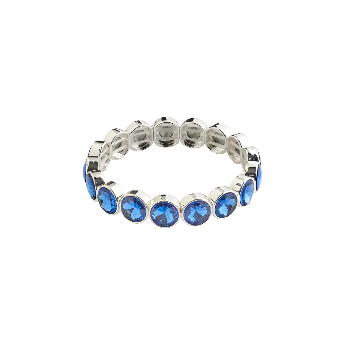 Callie Crystal Bracelet Blue/Silver Pilgrim