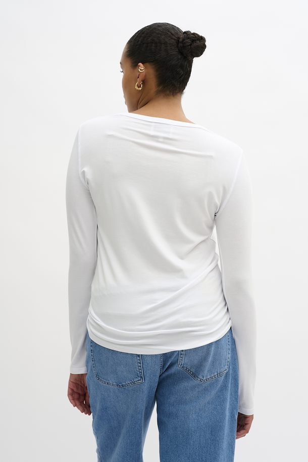 The Modal Blouse Bright White My Essential Wardrobe