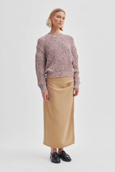 Fique Skirt New Tobacco Brown Second Female